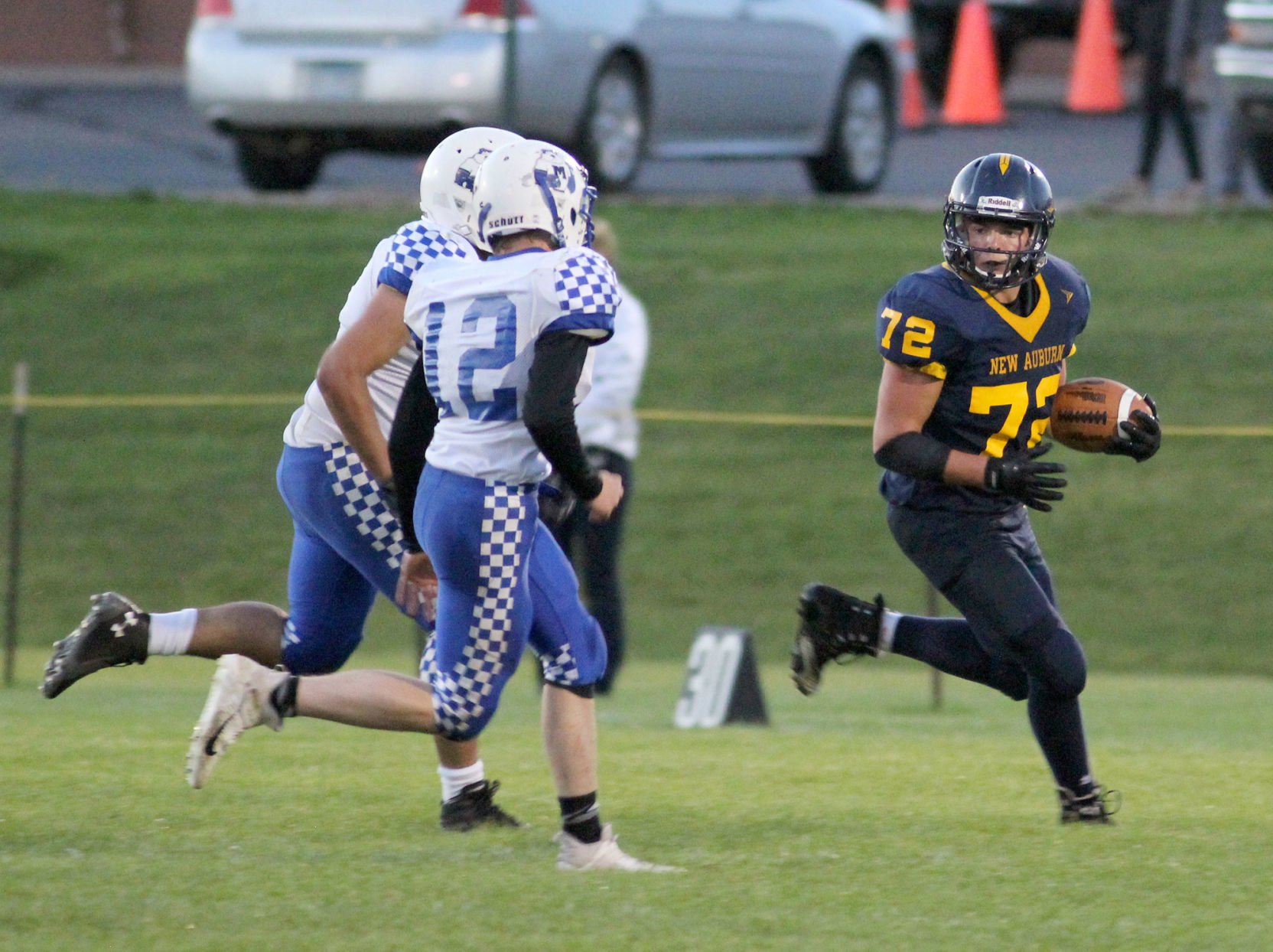 Mellen at New Auburn football 8-30-19